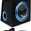 Pavo Car Subwoofer 8inch Kevlar Black RVB8.1A-0