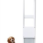 Dreampedal Sliding Glass Pet Door Aluminum Frame Medium Pets-0