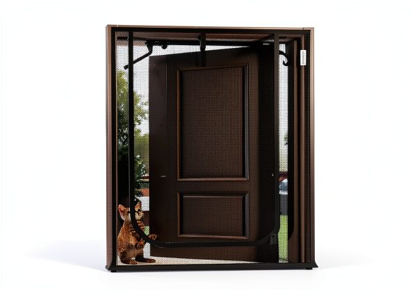 LAIJIANG Reinforced Cat Screen Door Pet Protection Mesh-6