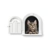 Purrfect Portal Cat Door Wall Interior Large Breed Plastic-5