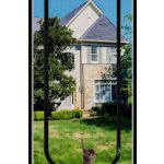 LAIJIANG Reinforced Cat Screen Door Pet Protection Mesh-0
