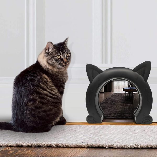 Ikuso Indoor Cat Door ABS Material Large Pet Door-2