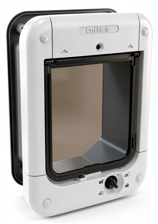 Pet Mate Microchip Cat Door Extra Small Pet Access Control-0