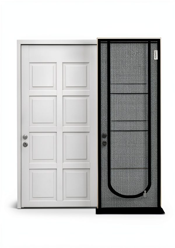 LAIJIANG Reinforced Cat Screen Door Pet Protection Mesh-1