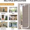 LAIJIANG Pet Screen Door Reinforced Mesh Easy Installation-6