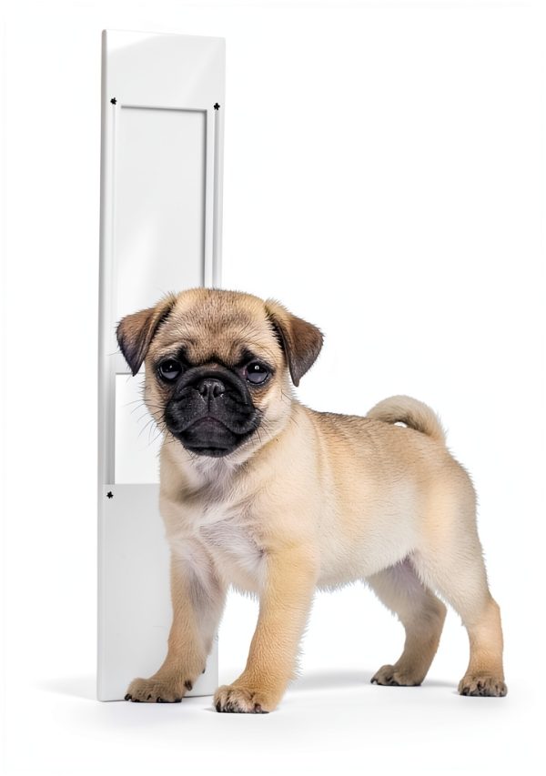 Dreampedal Sliding Glass Pet Door Aluminum Frame Medium Pets-1