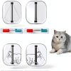 White Cat Door Pet Accessory goTeamghjkl-2
