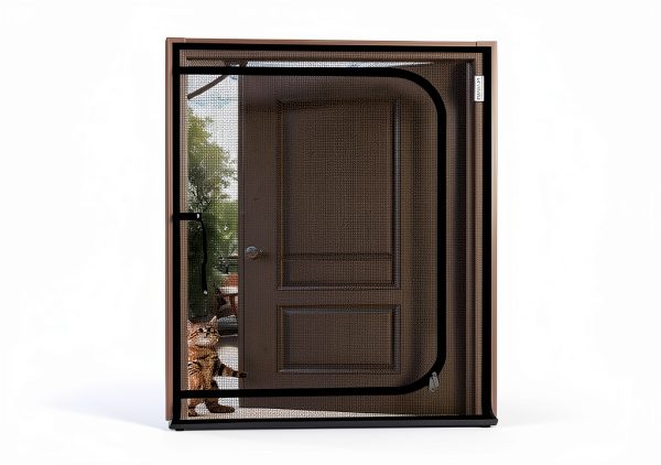 LAIJIANG Pet Screen Door Reinforced Mesh Easy Install Cat-6