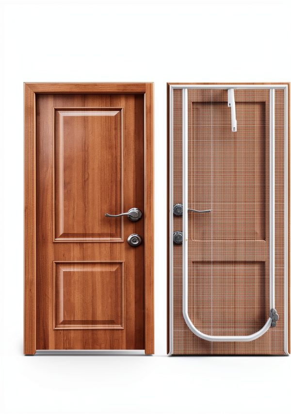 QWR Reinforced Cat Screen Door White Pet Door Zipper-1