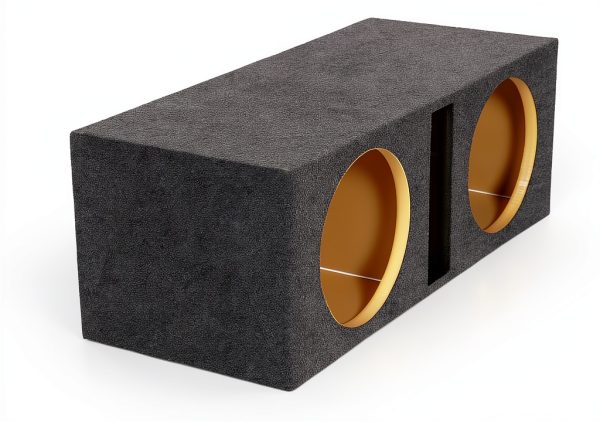 Q Power Dual 12 Inch Car Subwoofer Box - Dual-Chamber Design-9