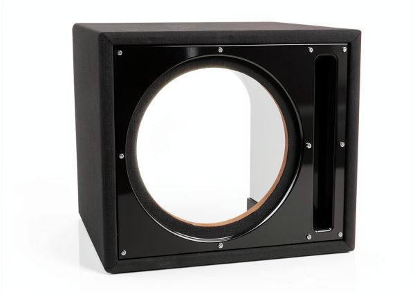 Belva 12-Inch Car Subwoofer Box Black MDF Construction-5