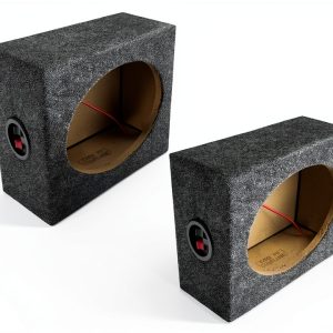 Audiotek Angled Style Woofer Car Subwoofer Boxes-0