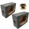 Audiotek Angled Style Woofer Car Subwoofer Boxes-4