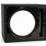 Belva 12-Inch Car Subwoofer Box Black MDF Construction-0