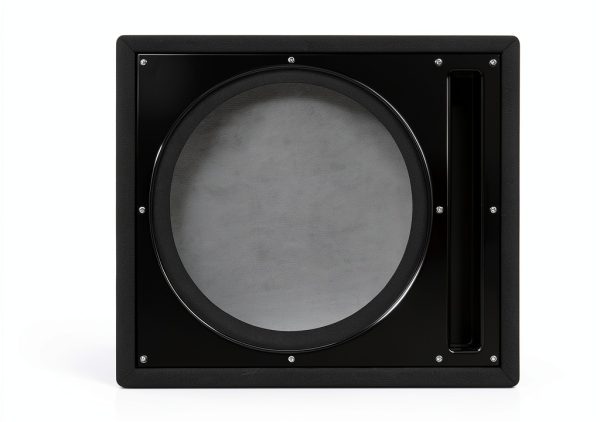 Belva 12-Inch Car Subwoofer Box Black MDF Construction-3