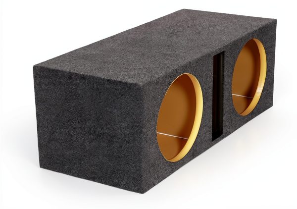 Q Power Dual 12 Inch Car Subwoofer Box - Dual-Chamber Design-3
