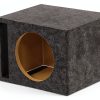 QPower 12" Vented Subwoofer Enclosure HD112 Charcoal – Heavy Duty Box-4