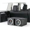 Q Power Dual 12 Inch Car Subwoofer Box - Dual-Chamber Design-7