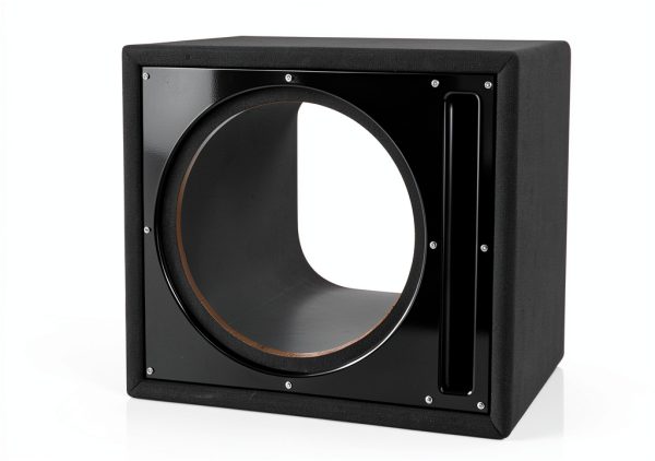 Belva 12-Inch Car Subwoofer Box Black MDF Construction-4