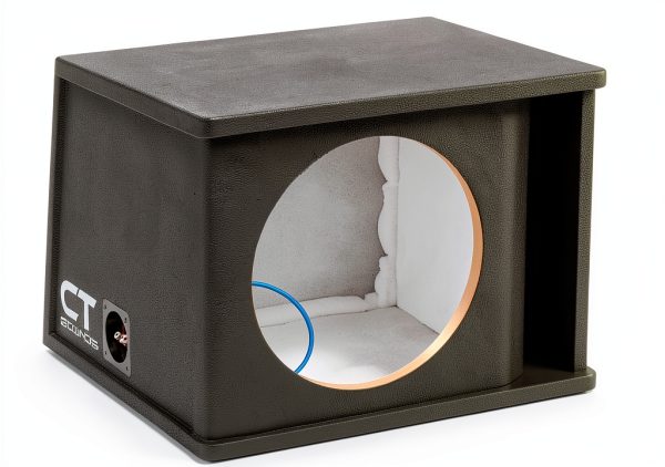 CT Sounds 12in Subwoofer Box Wood Tabletop Mount-0