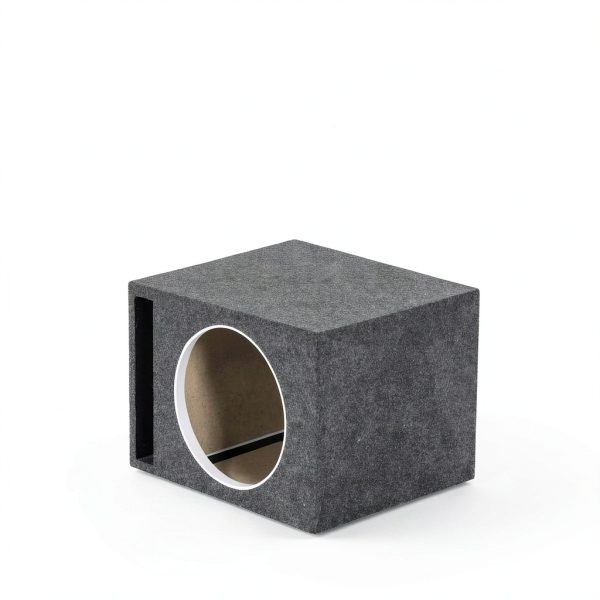 QPower 10-Inch Vented Subwoofer Enclosure Box Model QHD110V-4