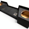 ASC GM2X10-EX07 Subwoofer Box for Silverado 2007‑13 – 12 & 10 Inch-2