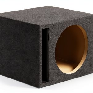 QPower 10-Inch Vented Subwoofer Enclosure Box Model QHD110V-0