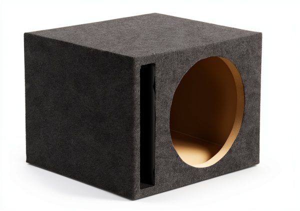 QPower 10-Inch Vented Subwoofer Enclosure Box Model QHD110V-0