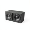 QPower Car Subwoofer Box Dual 10-Inch Vented Enclosure 1.1 cu ft-3