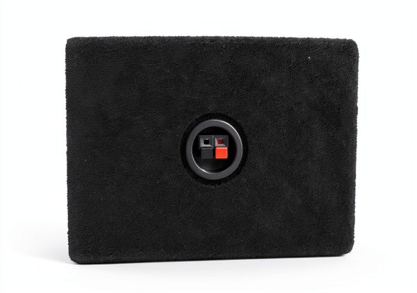 Q Power 6x9 Inch Subwoofer Box Bed Liner Coated Durable MDF Enclosure-6