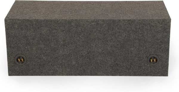 QPower Car Subwoofer Box Dual 10-Inch Vented Enclosure 1.1 cu ft-7
