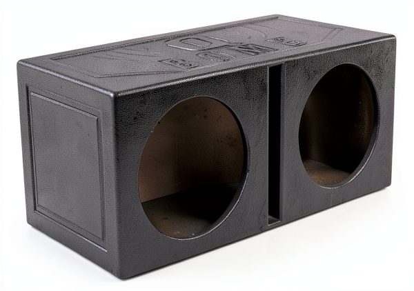 12 Inch Car Subwoofer Enclosure Vented Dual Box QBOMB12V Bed Liner-6