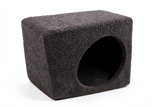 Q Power 6x9 Inch Subwoofer Box Bed Liner Coated Durable MDF Enclosure-8
