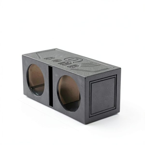 12 Inch Car Subwoofer Enclosure Vented Dual Box QBOMB12V Bed Liner-1