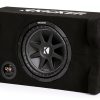 Kicker Subwoofer 48CDF104 10-Inch Trunk Mount with Bass Boost-0