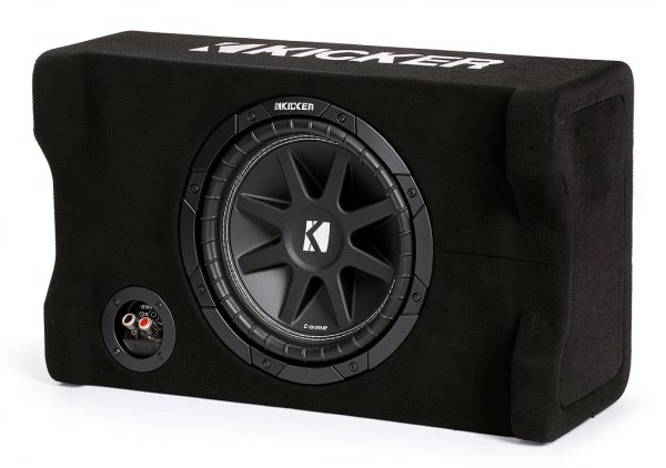 Kicker Subwoofer 48CDF104 10-Inch Trunk Mount with Bass Boost-0