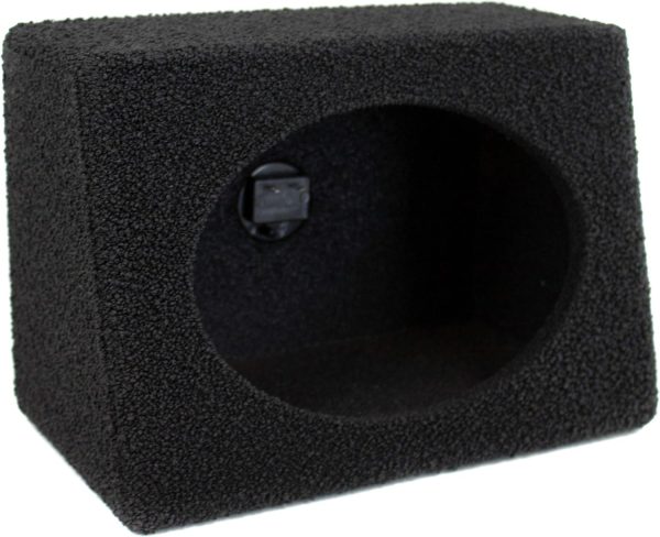 Q Power 6x9 Inch Subwoofer Box Bed Liner Coated Durable MDF Enclosure-5