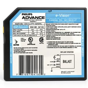 PHILIPS Advance 39W HID Ballast 1 Lamp Electronic Metal Halide-0