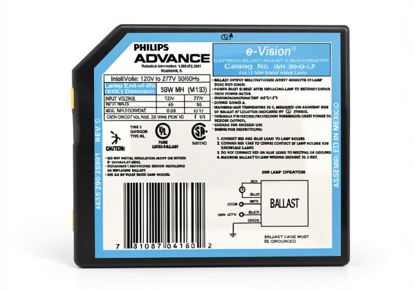 PHILIPS Advance 39W HID Ballast 1 Lamp Electronic Metal Halide-0