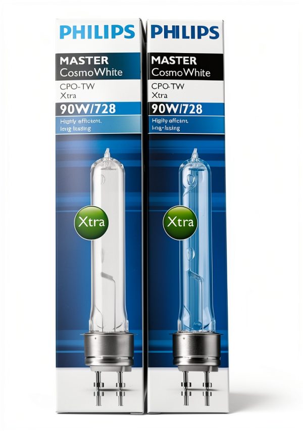 Philips 2-Piece Master CosmoWhite 211217 PGZ12 Base 90W HID Lamp-0