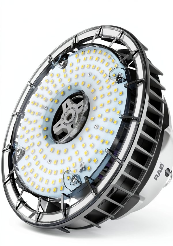 RAB Lighting HID-60-V-EX39-840 Outdoor Cool White 10 Inch Metal Lamp-0
