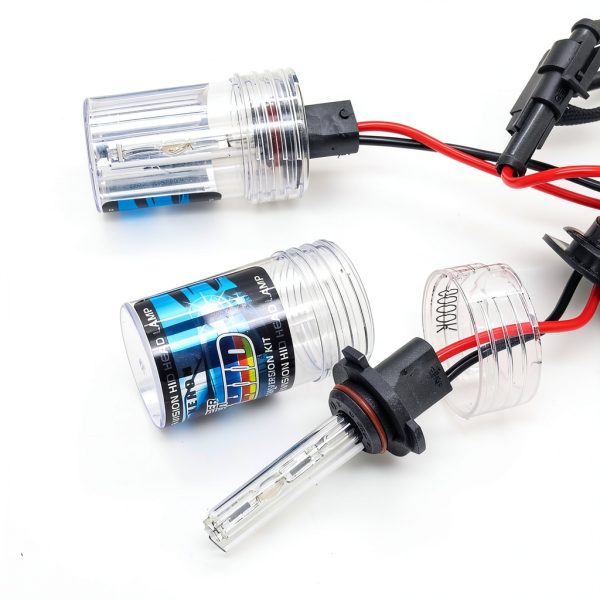 H10 9145 9005 Xenon HID Bulbs 35W Bright 10000K Deep Blue Pack of 2-2