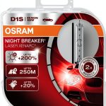 OSRAM XENARC Night Breaker D1S HID Xenon Lamp 200% Bright 66140XNL-0